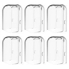 쿠쿠스토어 필립스 소닉케어 전동 칫솔 헤드 방진 커버 개 여행 교체 브러시 보호 캡, 01 Clear- Pcs