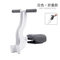 電動車兒童座椅 可折疊前置坐凳 寶寶安全椅, 前置固定,黑色  專利滑珠設計+拒絕抖動, 黑色, 前置固定