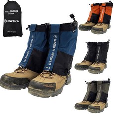 에이스샵_스패츠(파우치포함) free사이즈 남여공용 사계절 스패츠 등산 나스카 숏 롱 방수발토시 발목보호 각반 방수 눈산행 등산장치 겨울 산행, 블루(파우치포함)