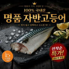 [작년판매1위] 바다정석 HACCP인증 국산 자반고등어, 1박스, 1kg 6미