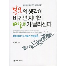 부모의 생각이 바뀌면 자녀의 미래가 달라진다:내아이 인성 품성 학력 상위 5%만들기, 학이사