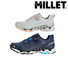 밀레 [사계절] 서라운드 고어텍스 소재와 아치형태의 설계로 아웃도어 활동시 편안하게 도와주는 방수 트레킹화