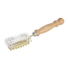 벨몬트 황동 비늘치기 덮개 비늘털기 비늘칼, 골드, 1개