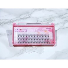 J형 가닥 속눈썹, 1개, 10mm