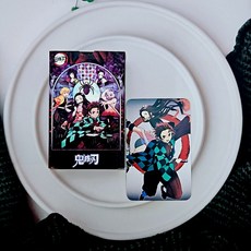 귀멸의칼날 포토카드 애니메이션 포카 앨범 사진 굿즈