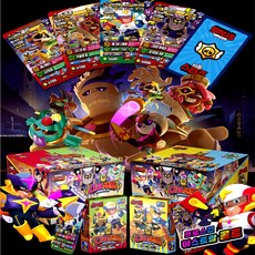 NEW 브롤스타즈 카드 시즌 36 다크샌드 6갑 총198장 1갑에일반27장+홀로카드6장 브롤스타즈 게임카드 브롤카드, 시즌36 다크샌드 12갑 총396장, 1개