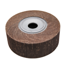 플랩 휠사포 150x50x25mm (6인치), 180번, 1개