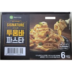 [무료배송]시그니처 투움바 파스타 183.5 * 6개 1박스, 1.101kg, 1개