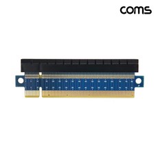 Coms PCI Express 라이저 카드 어댑터 16X to 16X 연장 젠더 PCIe HA168, 1개