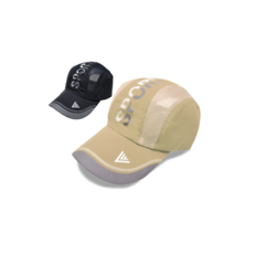 유어픽 야외 스포츠 전용 캡모자 / 러닝 / 등산 / 초경량 매쉬 / 통풍성 남여공용, 베이지