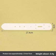 펀칭 벨트 펀칭 포지셔닝 템플릿 아크릴 버전 5 모델 베지터블 태닝 고정 플레이트, 01 밝은 녹색