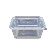 사각 밀폐용기 1.5L 50세트, 50개