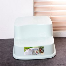 (ABM도매콜) 디딤대 의자 2단 (색상랜덤), 상세페이지 참조, 1개