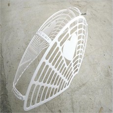 자전거 뒷좌석 안전망 다리 발 관리 안전망 사이클링 뒷좌석 안장 보호 안전 휠 난간, 하얀색, 1개