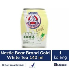 Nestle Bear Brand Gold White Tea 140 ml, Gold White Tea 140ml, 1개, 140ml