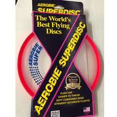 Aerobie Superdisc 飛盤，擲遠，擲準飛盤，美進口，安全飛盤, 1個