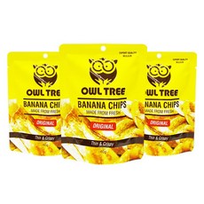오울트리 바나나칩, 60g, 3개