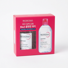 바이오더마 센시비오 H2O 클렌징 워터, 500ml, 2개
