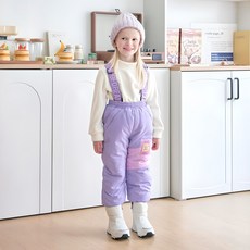 WALTONKIDS 兒童撞色雪褲