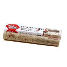 麥焙 烤樂仕 盒裝簡約復古矽油紙 復古油紙墊 包裝矽油紙, 1個, 復古棕色