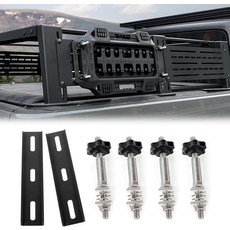 UTV 소화기 마운트 브래킷 1.75''-2'' 롤 바용 조절 가능한 퀵 릴리스 마운팅 키트 폴라리스 RZR SXS 레인저 캠핑카 캔암용 범용, 01 그레이