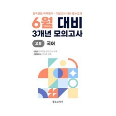 6월 학력평가 모의고사 + 기말고사 대비 고2 국어 3개년 (2026년)
