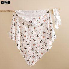 DFMEI 嬰兒包單抱被單層初生新生嬰兒包被純棉包巾產房用品, 熊貓