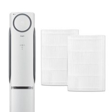LG 엘지 휘센 G2 스탠드 에어컨 필터 금형포함 2개입 호환 교체용 손연재 스페셜, 1세트, 초미세 필터(케이스 포함) 2개입