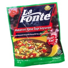 라 폰테 마카로니 야채 수프 맛 40gr (3개)