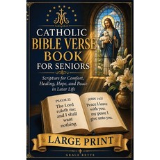 (英文圖書)A Large-Print Catholic Bible Verse Book for Seniors: Scripture for Comfort Heal... 平裝版, Independently Published, 英文, 平裝本