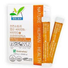천연 스토리 임산부 멀티 활성엽산 1box 30포 부부 임신 준비 초기 남자 엽산제, 1개, 60g