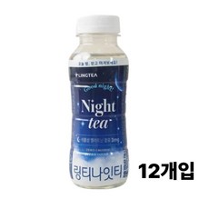 링티 나잇티 240ml 테아닌 가바 액상 수면 음료 스트레스 긴장완화 릴렉스, 12개