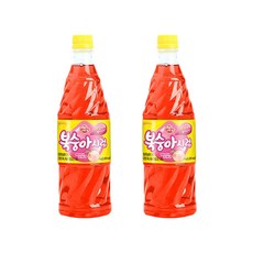 오뚜기 복숭아시럽, 1kg, 2개