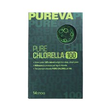퓨레바 퓨어 클로렐라 100, 1박스, 14g