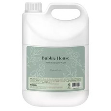 버블하우스 핸드워시 리필 대용량 손세정제 시그니처 4L, 1개
