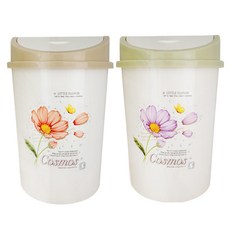 코스모스 푸쉬휴지통 3호 kyw*9027uQ