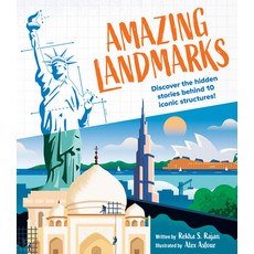 (영문도서) Amazing Landmarks: Discover the Hidden Stories Behind 10 Iconic Structures! Hardcover, Scholastic Press, English, 9781338652499