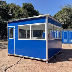 야외 초소 간이 관리실 사무실 농막 주차장 휴게실 창고, 3x3x2.3 보안관