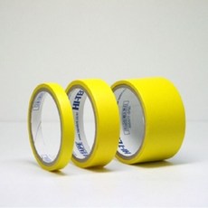 금성 국산 마스킹테이프(노랑색) 50mm x 13.5M 1개입