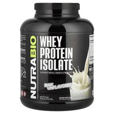 Nutrabio 分離乳清蛋白, 1個, 2268g