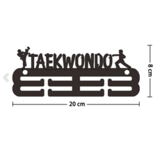 까마느 메달걸이 태권도 마라톤 메달 거치대 행거 정리 진열대 스포츠, TAEKWONDO, 1개