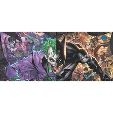 트렌드 세터스 – DC 코믹스 배트맨과 조커 내구성 있는 18인치 x 8인치 FilmPix 사진 삽입물 종이로 만들어지지 않음 공식 라이선스 콜렉터블 우리 라이트 디스플레이용, 대결