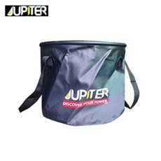JUPITER 접이식 물통(자바라) 30L 대용량 세차 낚시 캠핑, 1개, 다채색