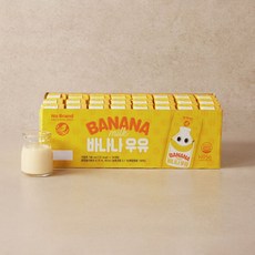 노브랜드 멸균 우유 바나나 190ml, 120개