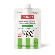 헐그리 그릭 요거트 유산균 스무디 저당 프로바이오틱스, 10개, 40g