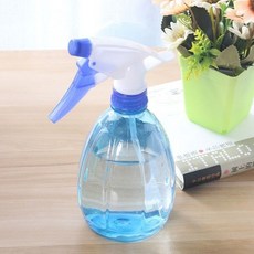 手動氣壓式澆花噴壺 灑水壺 澆水壺 園藝工具 噴霧器 噴水壺 花灑小噴壺, 1個, 手壓款500毫升【藍色】