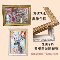 迪士尼拼圖框51*73.5 cm/35*49cm專用框, 3107GL,51*73.5/51.2*73.7cm, 1個