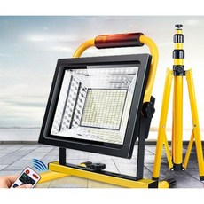 슈퍼파워 공사장 조명등 작업등 투광기 건설현장 실외 선박 880W 1단계 48LED+광범위, 500W 표준 48LED+2리튬