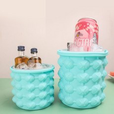 아이스통 와인 얼음통 실리콘 쿨러 대형 아이스버킷 17746pc 1(PC), 스카이 블루