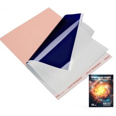 웜홀 프로 타투 전사지 25매 스텐실 종이 4겹 보온 전문 용품 트레이싱, 25pcs